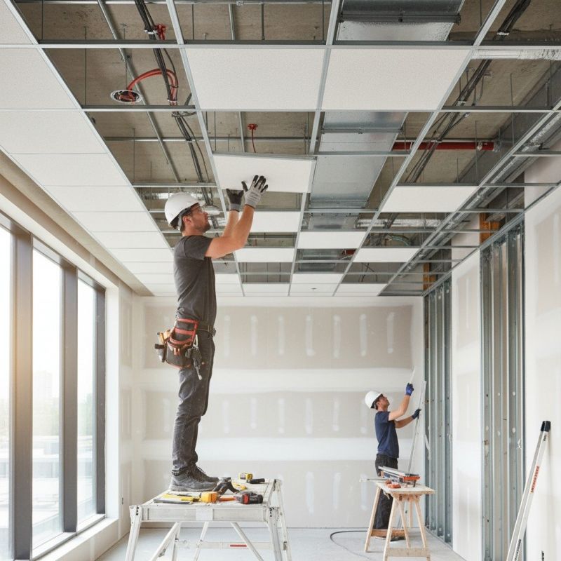 Grid Ceiling Installation