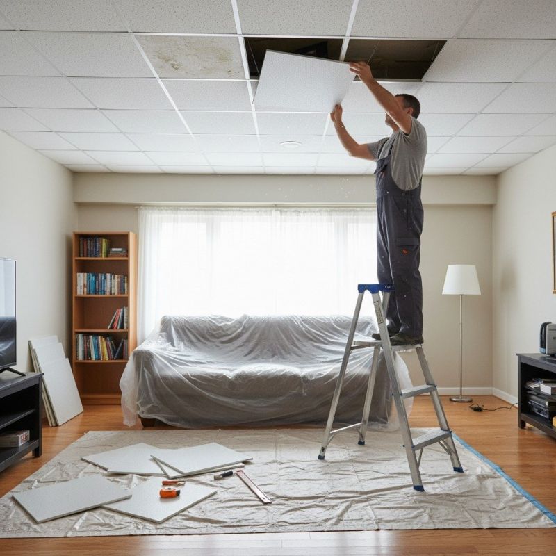 Suspended Ceiling Repair in Arvada, CO
