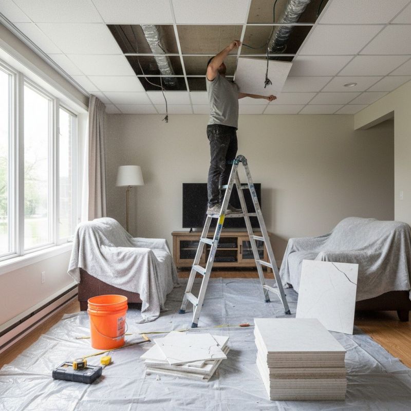 Suspended Ceiling Repair in Boulder, CO
