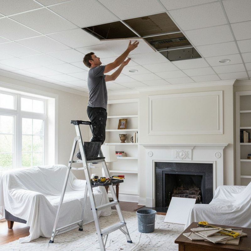 Suspended Ceiling Repair in Longmont, CO